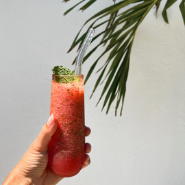 Power Up with Our Summer #WatermelonWeather Frozen Mocktail  feat. PureJoy’s Uplift